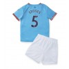 Manchester City John Stones #5 Hjemmedraktsett Barn 2022-23 Kortermet (+ korte bukser)